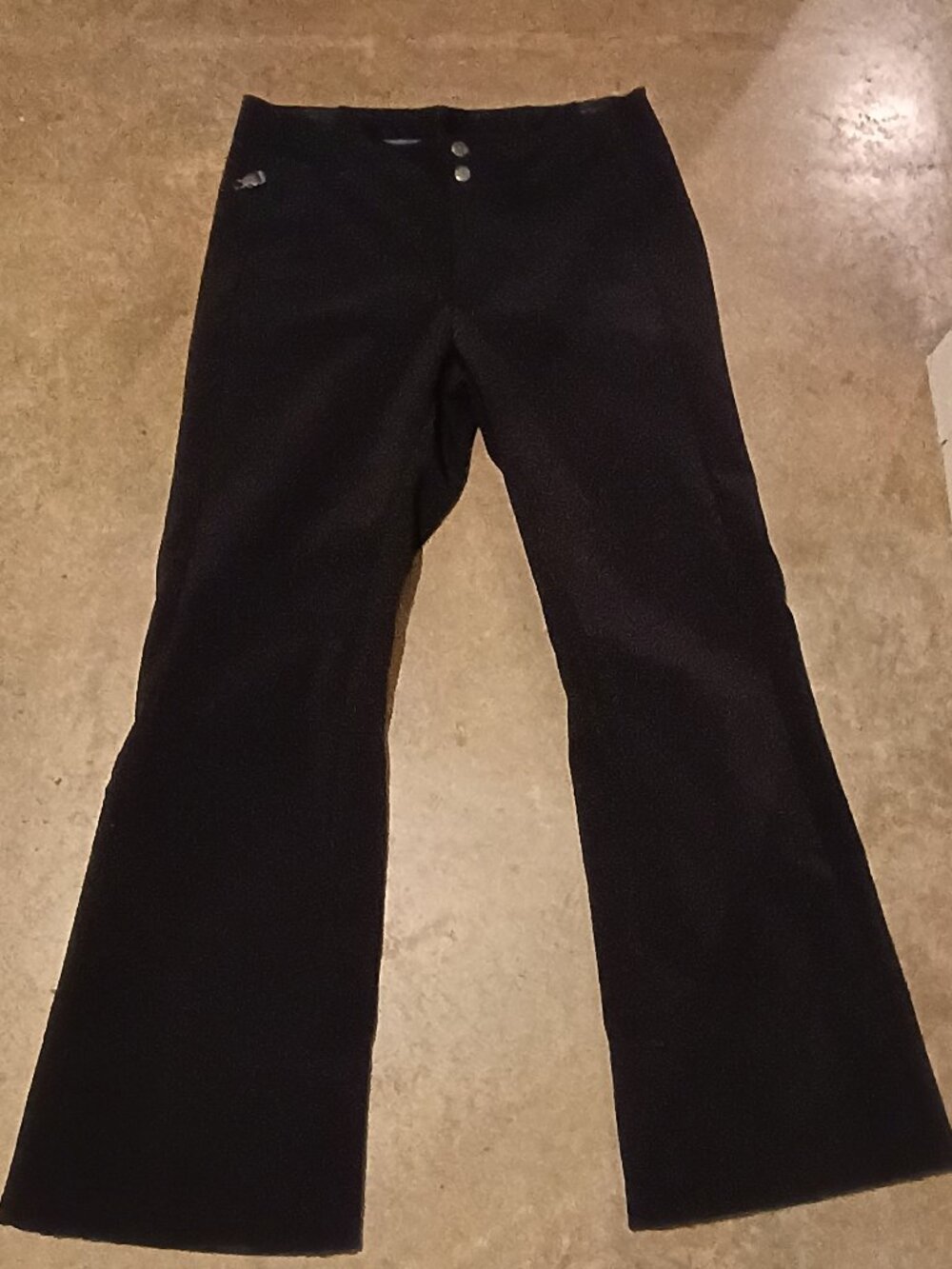 Northface Softshell Ski Pants - Black - Women's Medium (M)